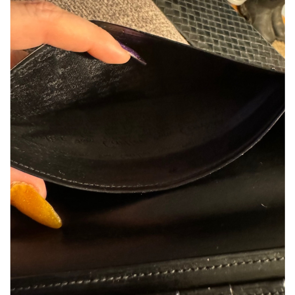 Cartier Vintage Pasha Black Leather Long Wallet - Picture 9 of 11